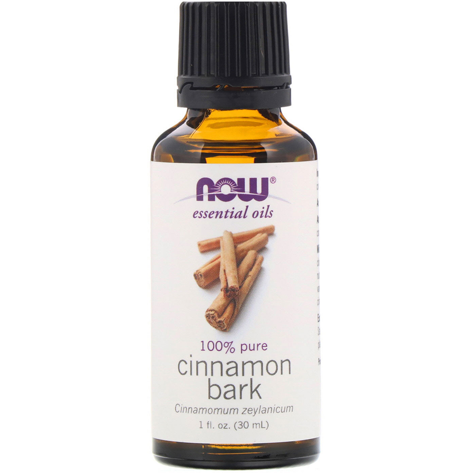 Comprar Now Foods, Óleos essenciais, casca de canela,, 1 fl oz (30 ml)