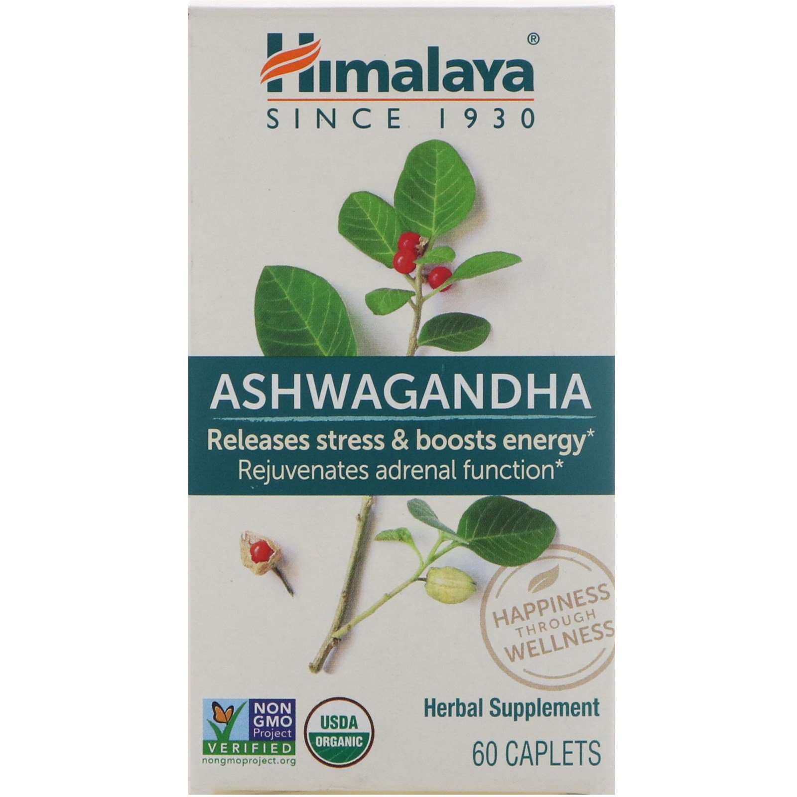 Comprar Himalaya, Ashwagandha, 60 Cápsulas