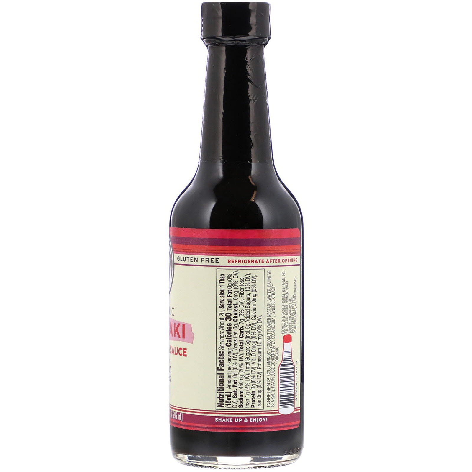 Comprar Big Tree Farms, Marinada e molho orgânico, Teriyaki, 296 ml (10 fl oz) - Imagem 2