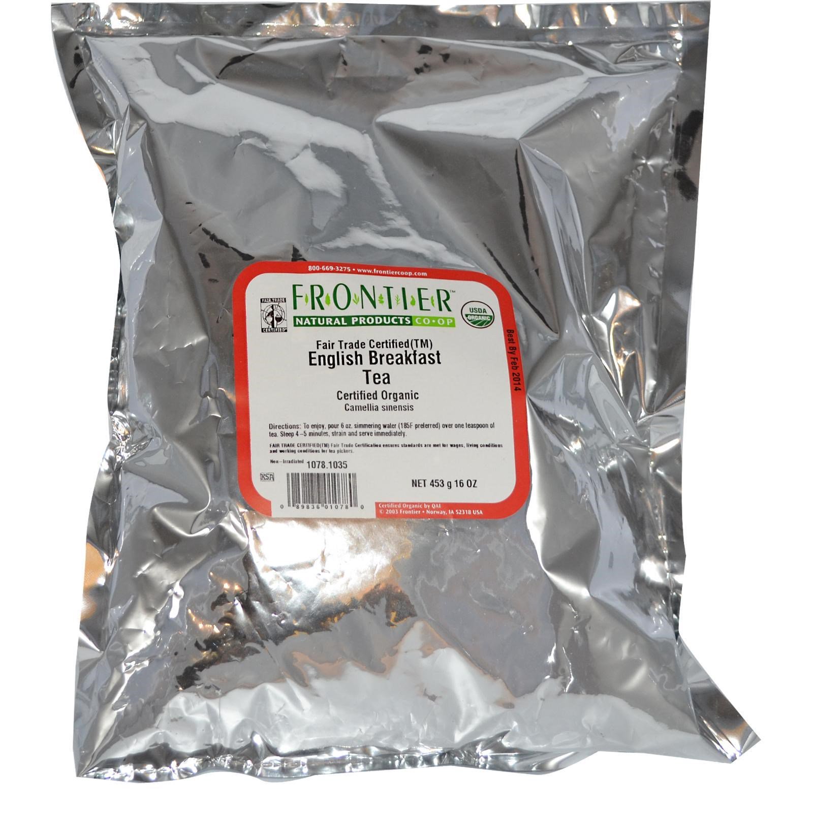 Comprar Frontier Natural Products, Chá do Café da Manhã Inglês Orgânico, 16 oz (453 g) - Imagem 2