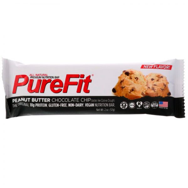Comprar PureFit Bars, Barras de Nutrição Premium, Pedaços de Chocolate com Manteiga de Amendoim, 15 Barrinhas, 57 g (2 oz) Cada - Imagem 4