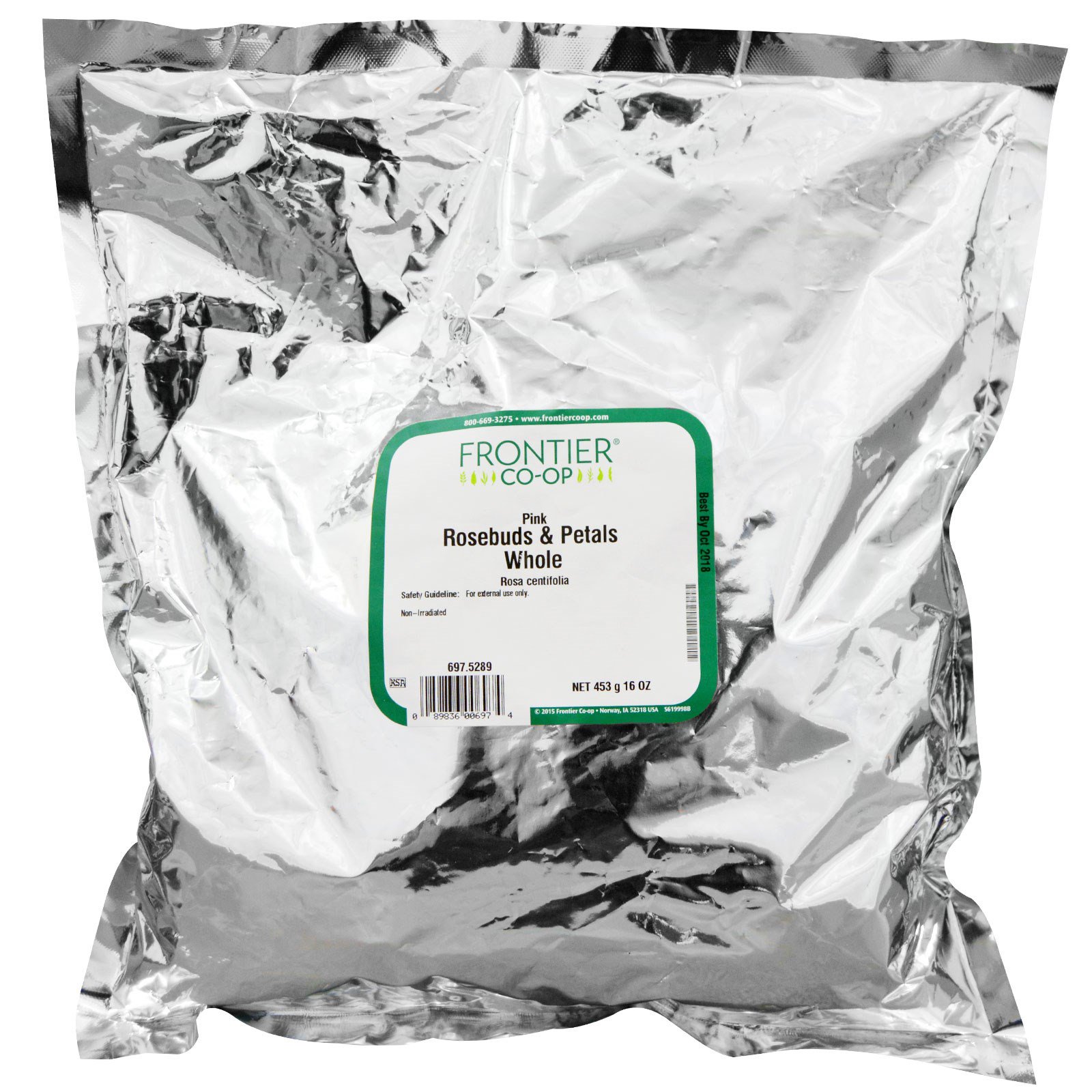 Comprar Frontier Natural Products, Pétalas & Botões de Rosa, Inteiros, 16 oz (453 g) - Imagem 2