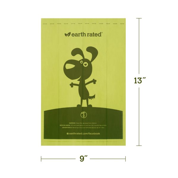 Comprar Earth Rated, Leash Dispenser, Dog Waste Bags, Lavender Scented, 30 Bags + 1 Refill Bag - Imagem 5