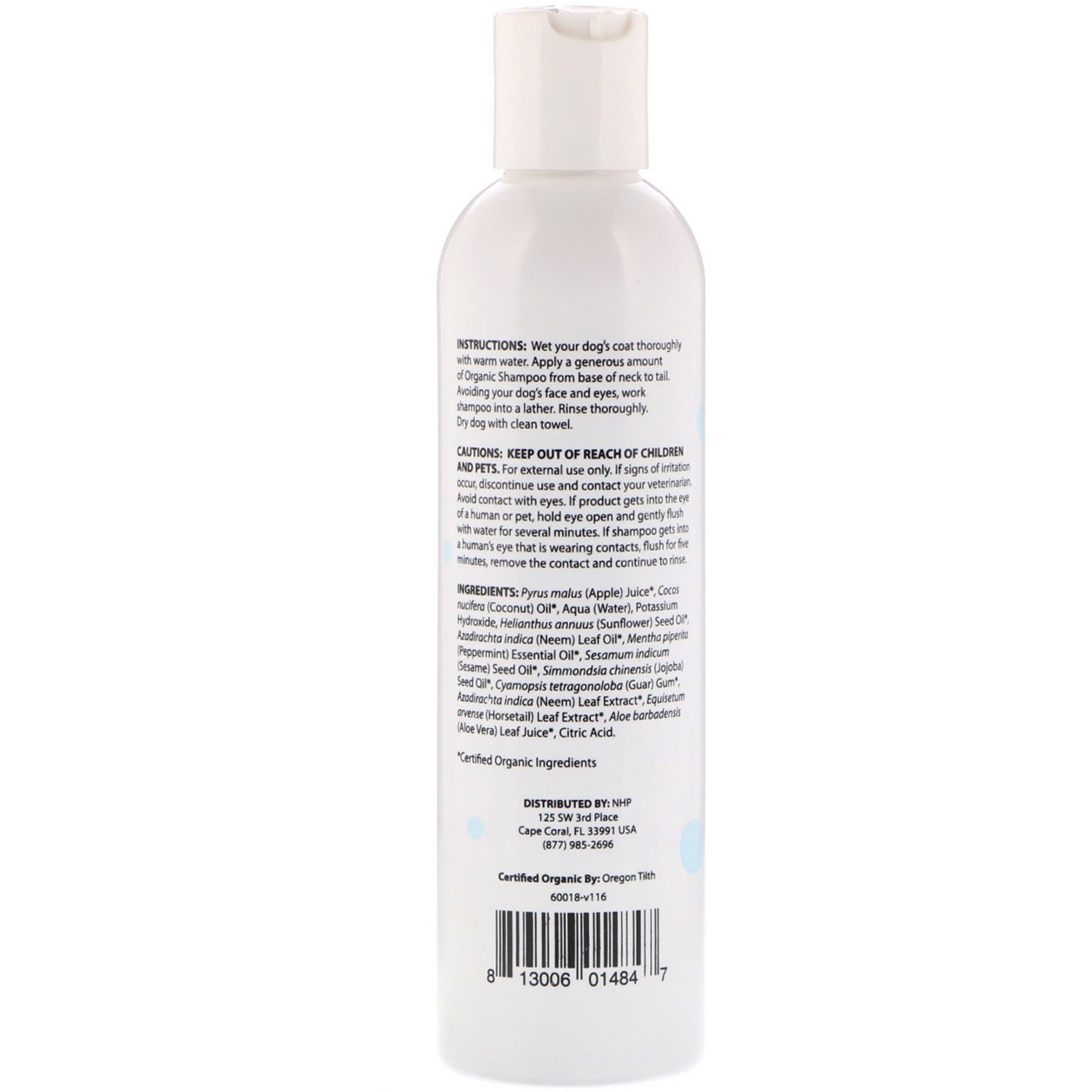 Comprar Dr. Mercola, Pets Saudáveis, Shampoo de Hortelã Orgânica, Para Cães, 237 ml - Imagem 2