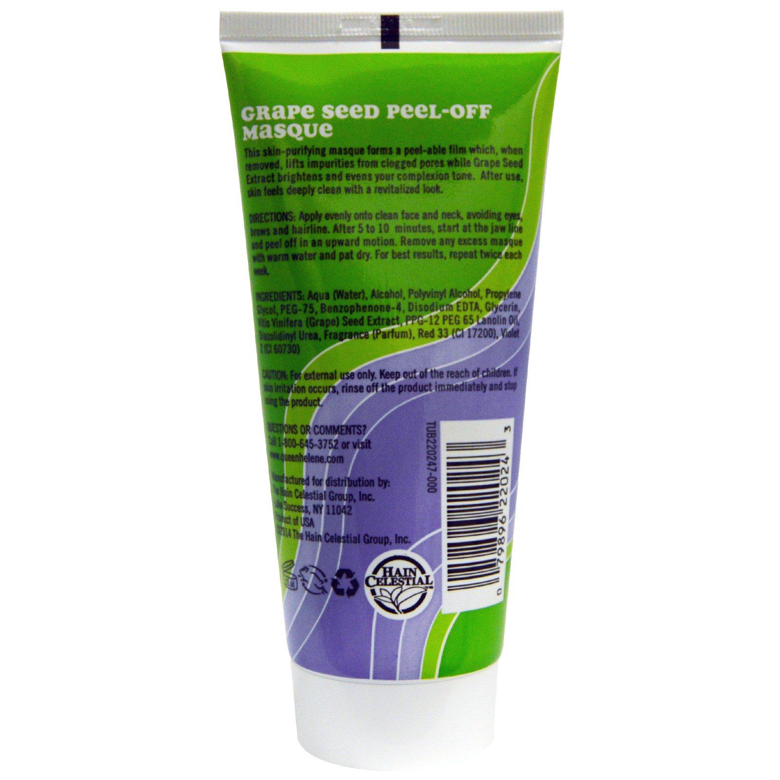 Comprar Queen Helene, Máscara de Semente de Uva Peel-Off, 170 g - Imagem 2
