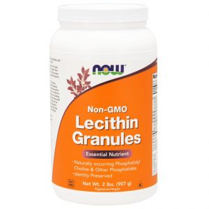 Comprar Now Foods, Grânulos de Lecitina, Sem OGM, 907 g (2 lbs)