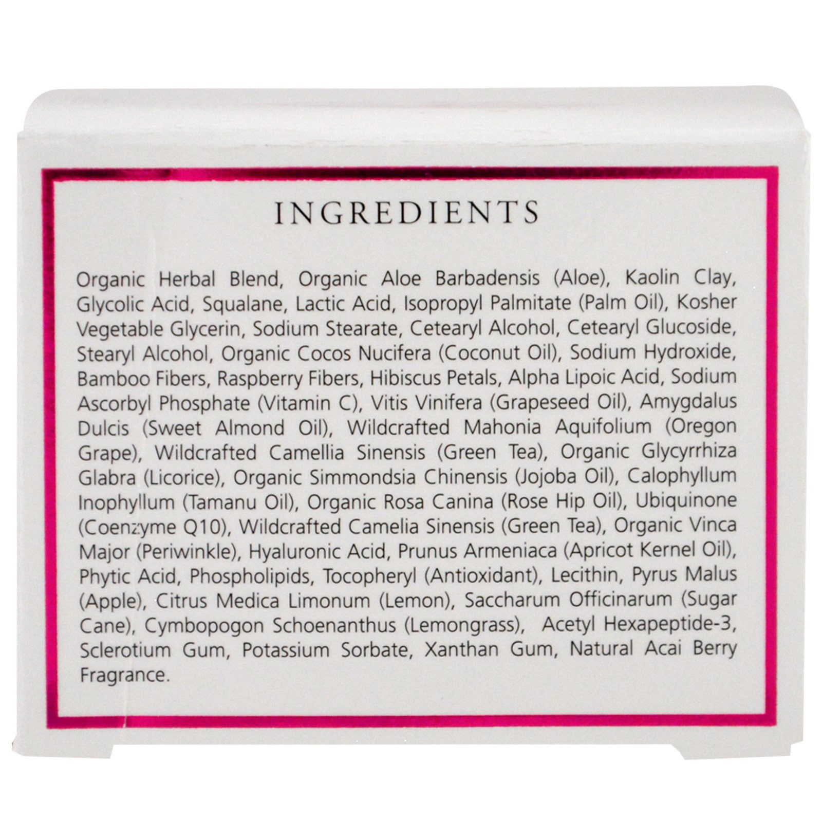Comprar Jeffrey James Botanicals, The Mask, Máscara de Framboesa Batida, 59 ml (2 oz) - Imagem 3
