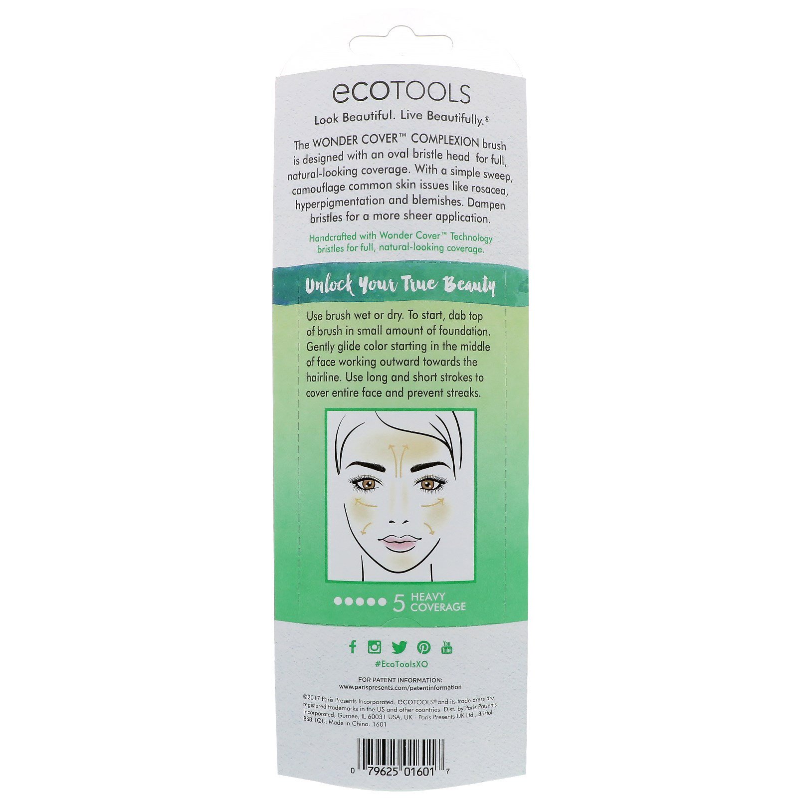 Comprar EcoTools, Escova Wonder Cover Complexion, 1 escova - Imagem 3