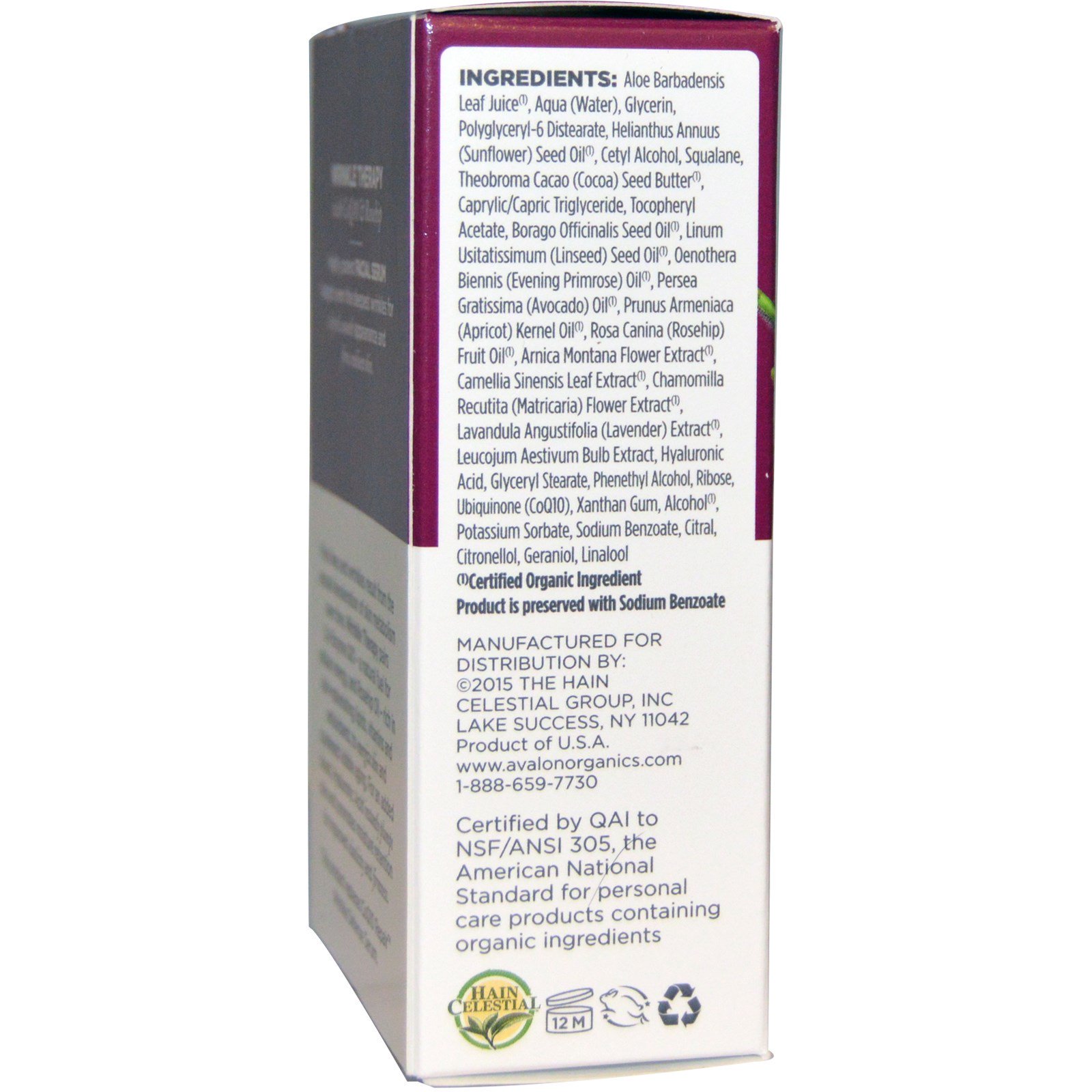 Comprar Avalon Organics, Terapia para Rugas de CoQ10 e Roseira, 0,55 fl oz (16 ml) - Imagem 2