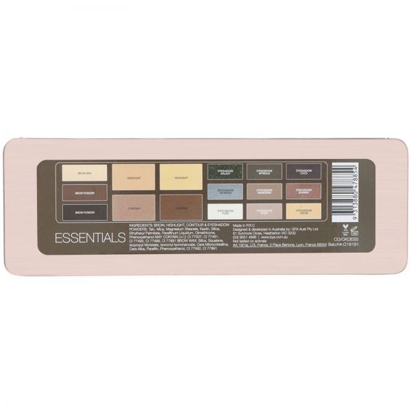 Comprar BYS, Essentials, Contorno, Paleta de Sombras para Sombrancelhas e Olhos, 15 g - Imagem 4