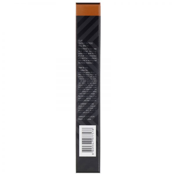 Comprar Clio, Sobrancelhas Matadoras, Tatuagem Tonalizante, Marrom Suave 2, 0,25 oz (7,3 g) - Imagem 4
