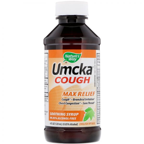 Comprar Nature's Way, Umcka Tosse, Alívio Máximo, Xarope Aliviante, 4 oz (120 ml) - Imagem 4