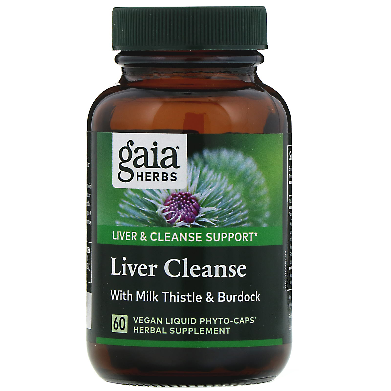 Comprar Gaia Herbs, Liver Cleanse, 60 Fitocápsulas Veganas Líquidas - Imagem 3