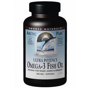 Comprar Source Naturals, Óleo de Peixe Ômega-3 Ártico, Ultra Potência, 850 mg, 60 Cápsulas