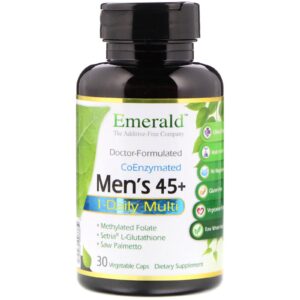 Comprar Emerald Laboratories, Men's 45+ 1-Daily Multi, 30 Vegetable Caps