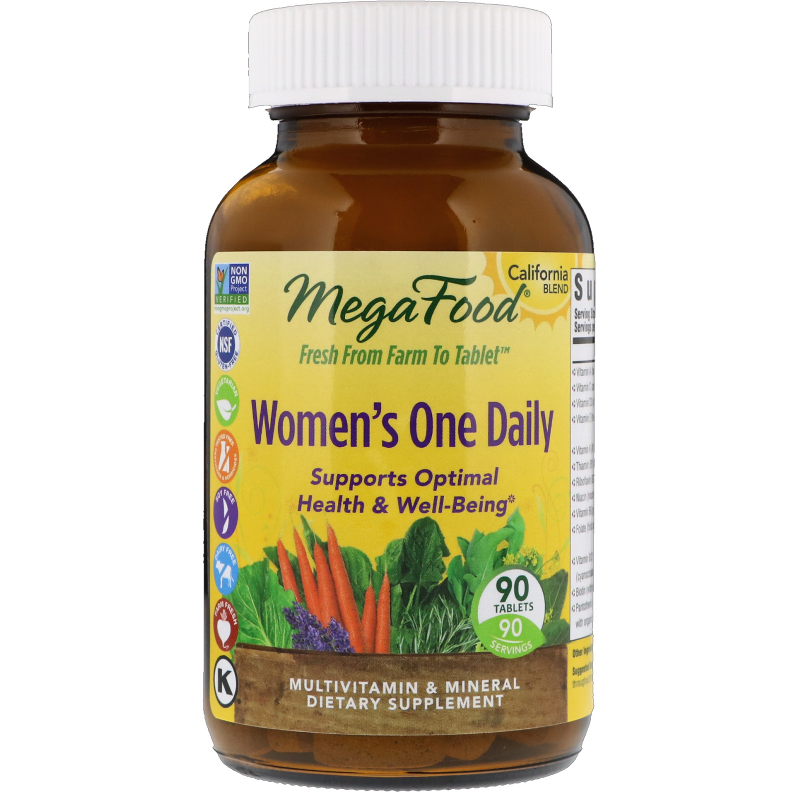 Comprar MegaFood, Women's One Daily, 90 Comprimidos