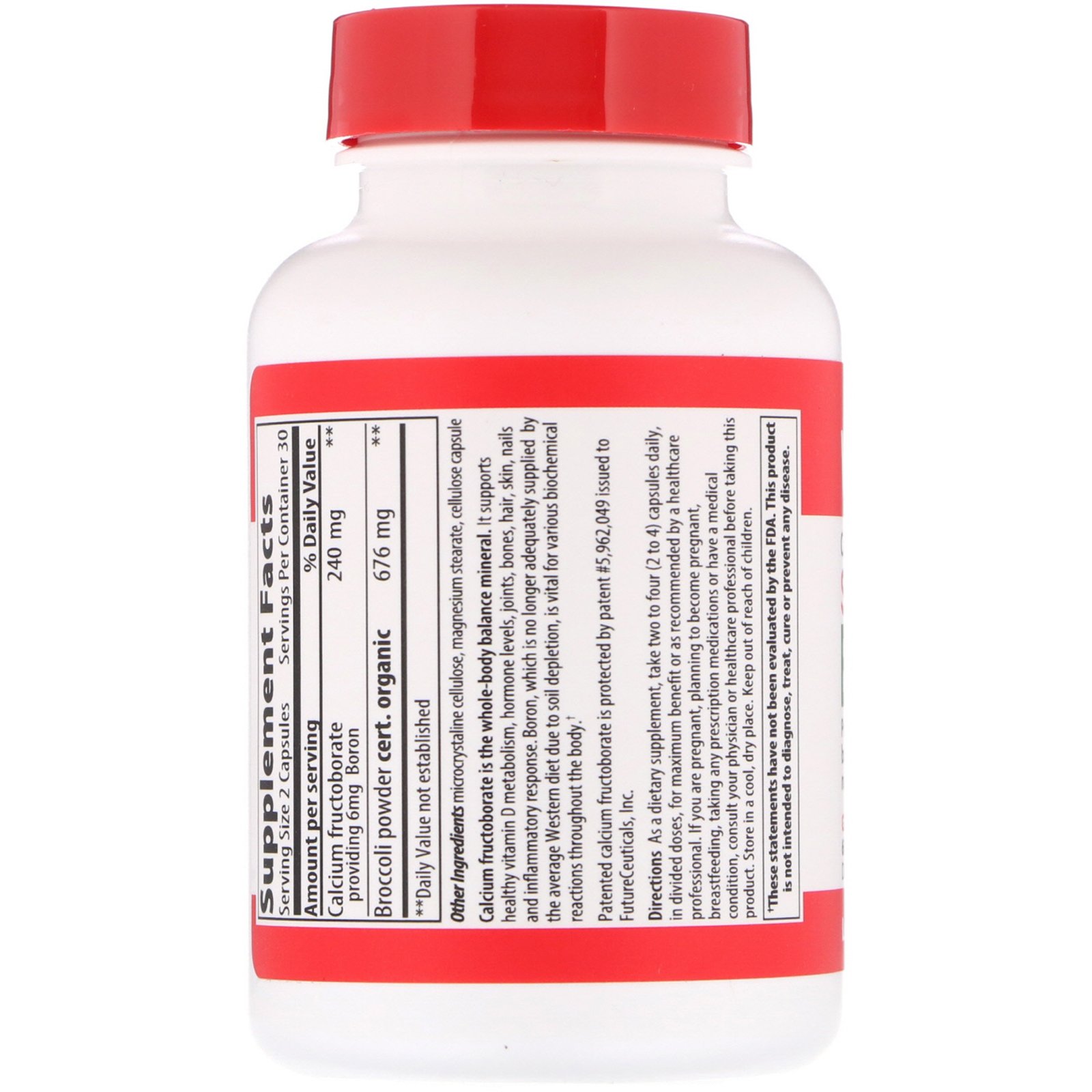 Comprar Vibrant Health, Boro Super Natural, 60 Cápsulas Vegetais - Imagem 2