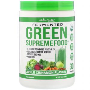 Comprar Divine Health, Fermented Green Supremefood, Apple Cinnamon, 7.40 oz (210 g)