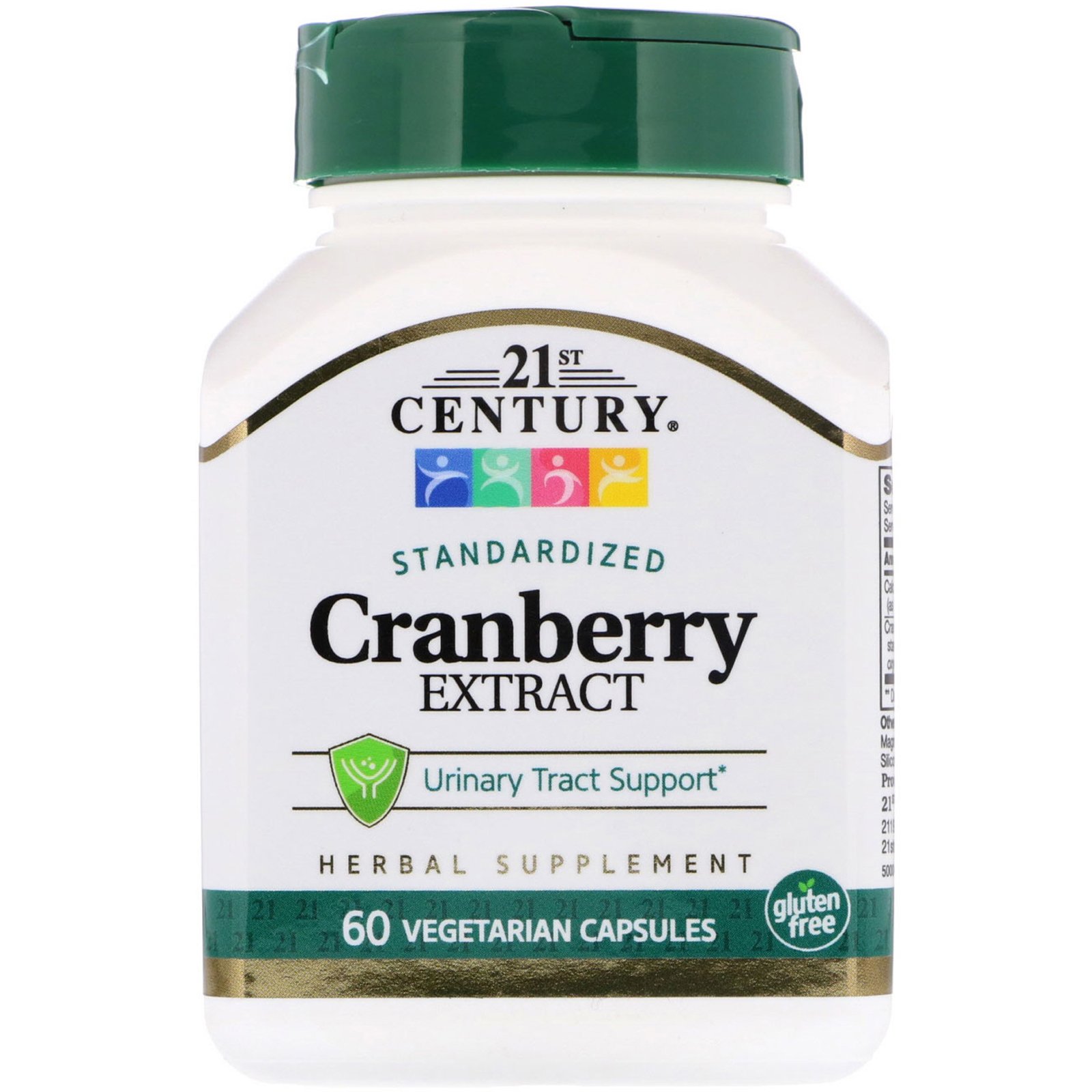 Comprar 21st Century, Cranberry Extract, Standardized, 60 Vegetarian Capsules