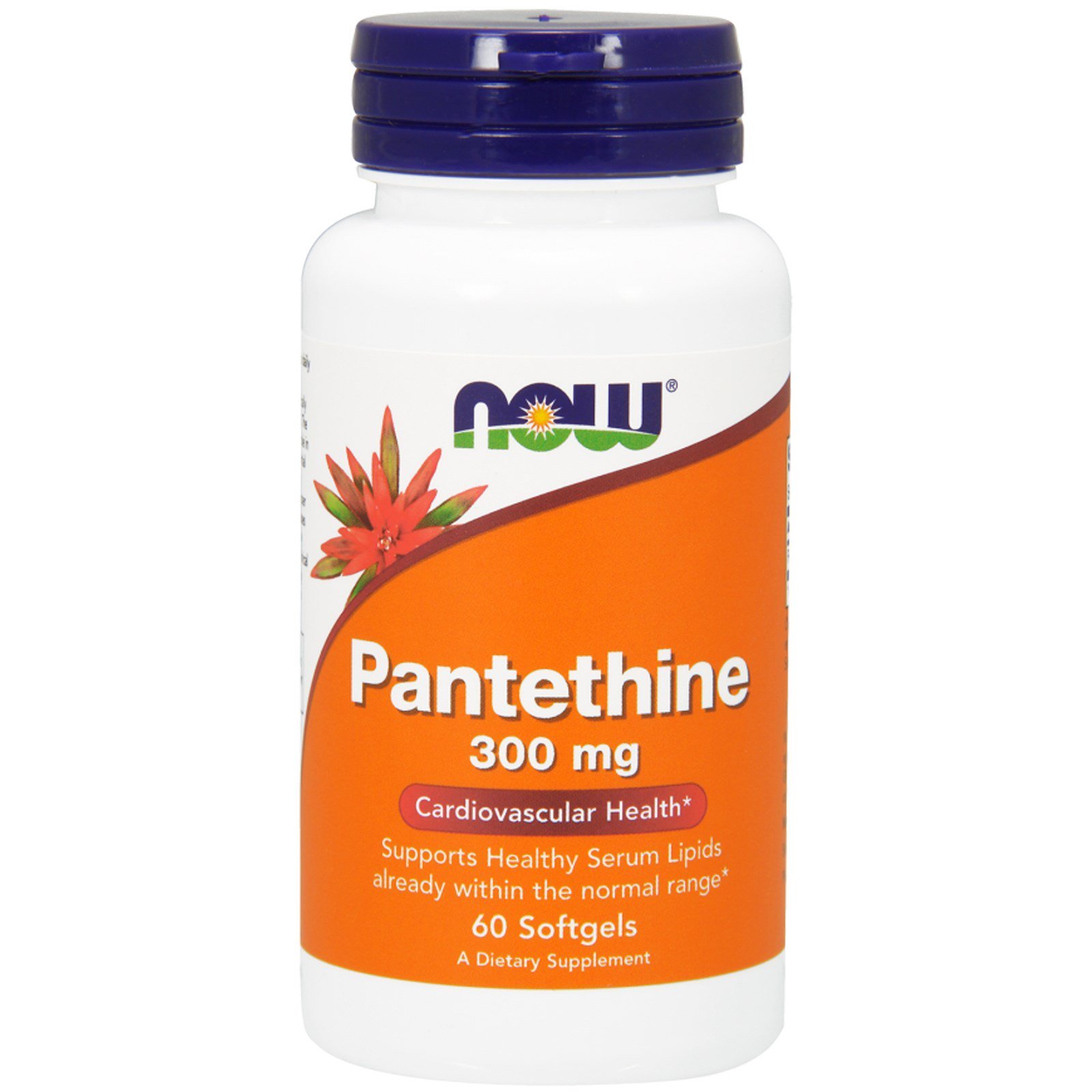 Comprar Now Foods, Pantetina, 300 mg, 60 cápsulas softgel