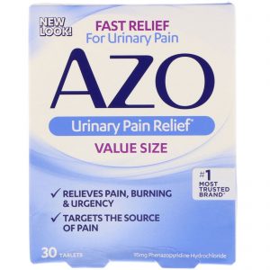 Comprar Azo, Alívio da dor urinária, 30 comprimidos