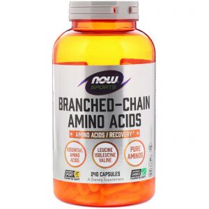 Comprar Now Foods, Sports, Branched-Chain Amino Acids, 240 Capsules