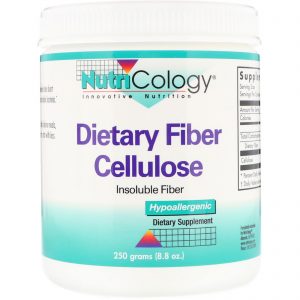 Comprar Nutricology, Pó de Celulose com Fibras Alimentares, 8,8 oz (250 g)