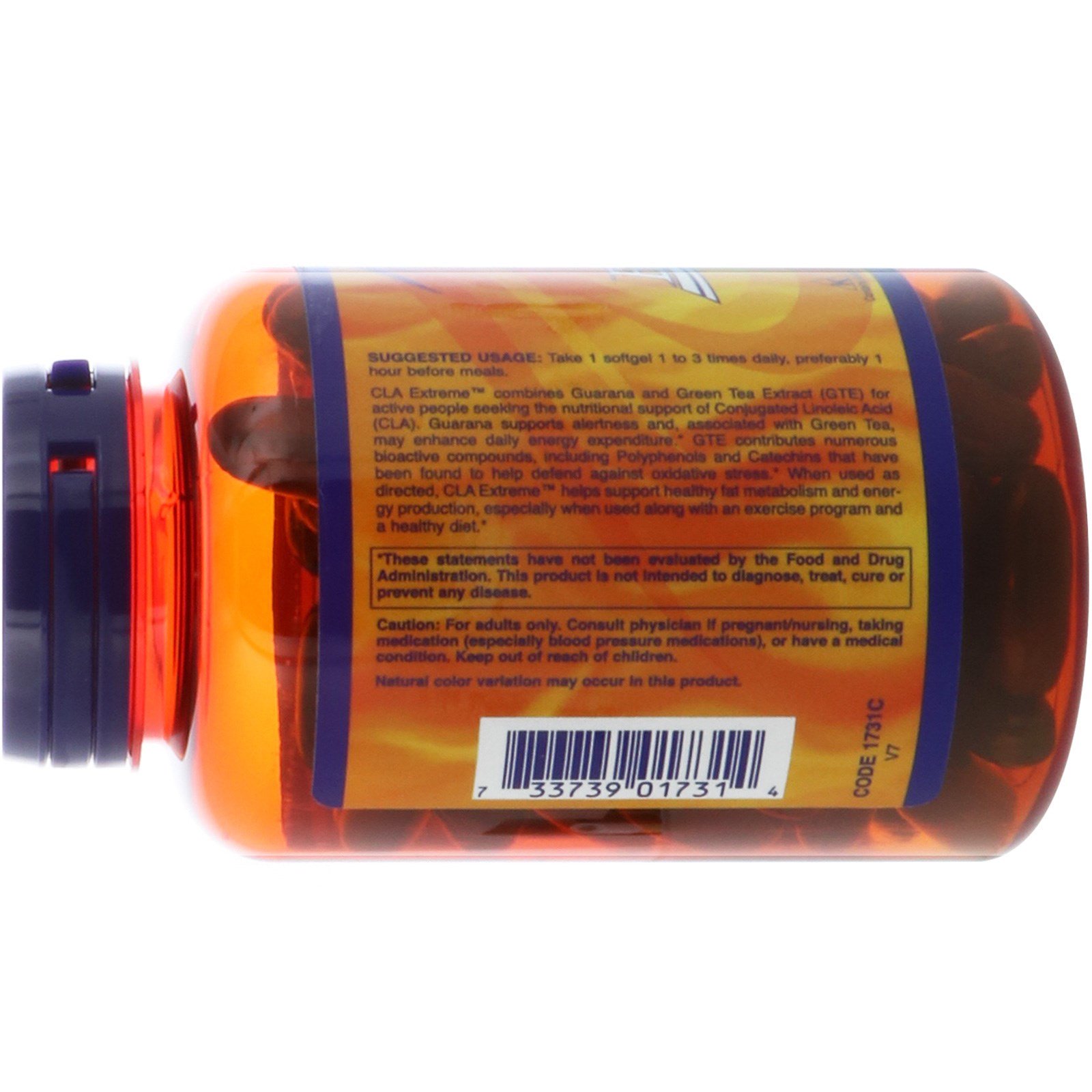 Comprar Now Foods, Sports, CLA Extreme, 90 cápsulas softgel - Imagem 3