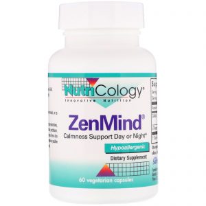 Comprar Nutricology, ZenMind, 60 Comprimidos Vegetarianos