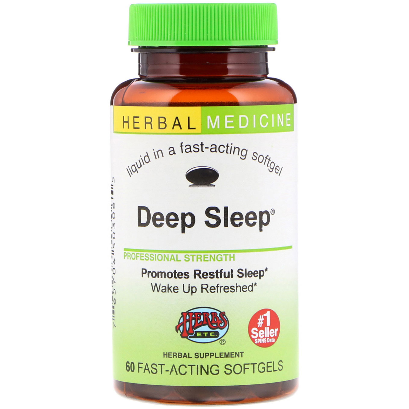 Comprar Herbs Etc., Sono Profundo, 60 Cápsulas Softgel de Ação Rápida