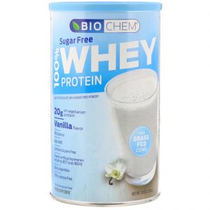 Comprar Biochem, 100% Whey Protein, Sugar Free, Vanilla, 11.8 oz (336 g)