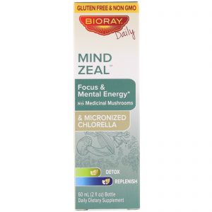 Comprar Bioray, Zelo Mental, Foco e Energia Mental, Sem Álcool, 60ml