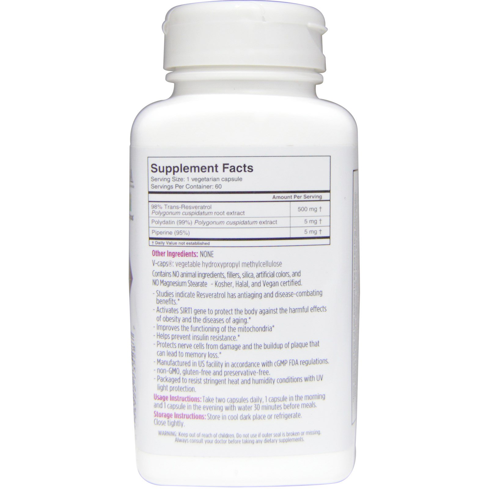 Comprar Biotivia, Transmax, 500 mg, 60 Cápsulas - Imagem 2