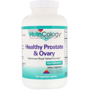 Comprar Nutricology, Próstata e ovários saudáveis, 180 cápsulas vegetarianas