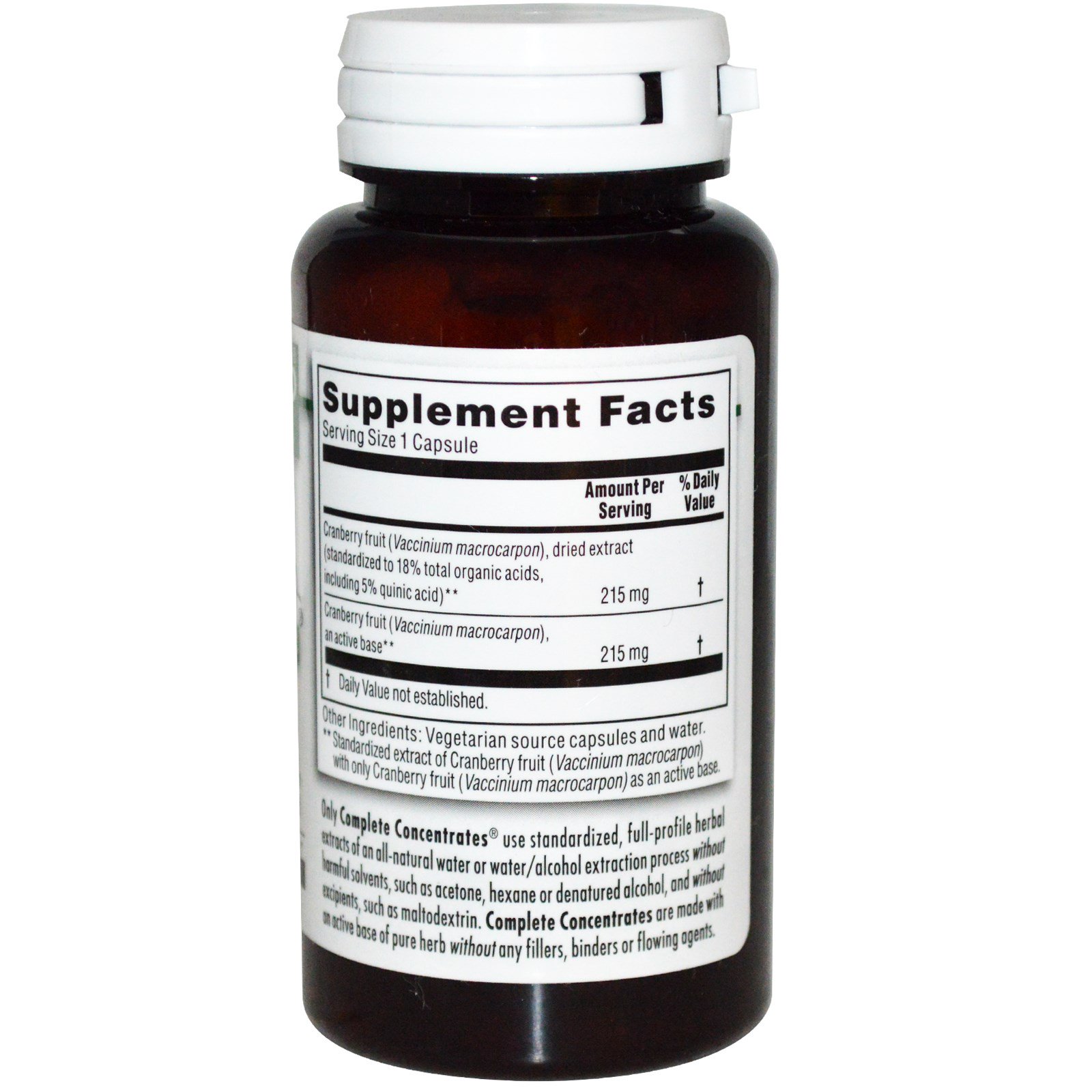 Comprar Kroeger Herb Co, Complete Concentrates, Cranberry, 90 Vegetarian Capsules - Imagem 2