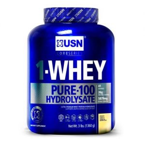 Comprar USN 1-Whey Pure-100 Hydrolysate, Baunilha francesa - 3 lbs