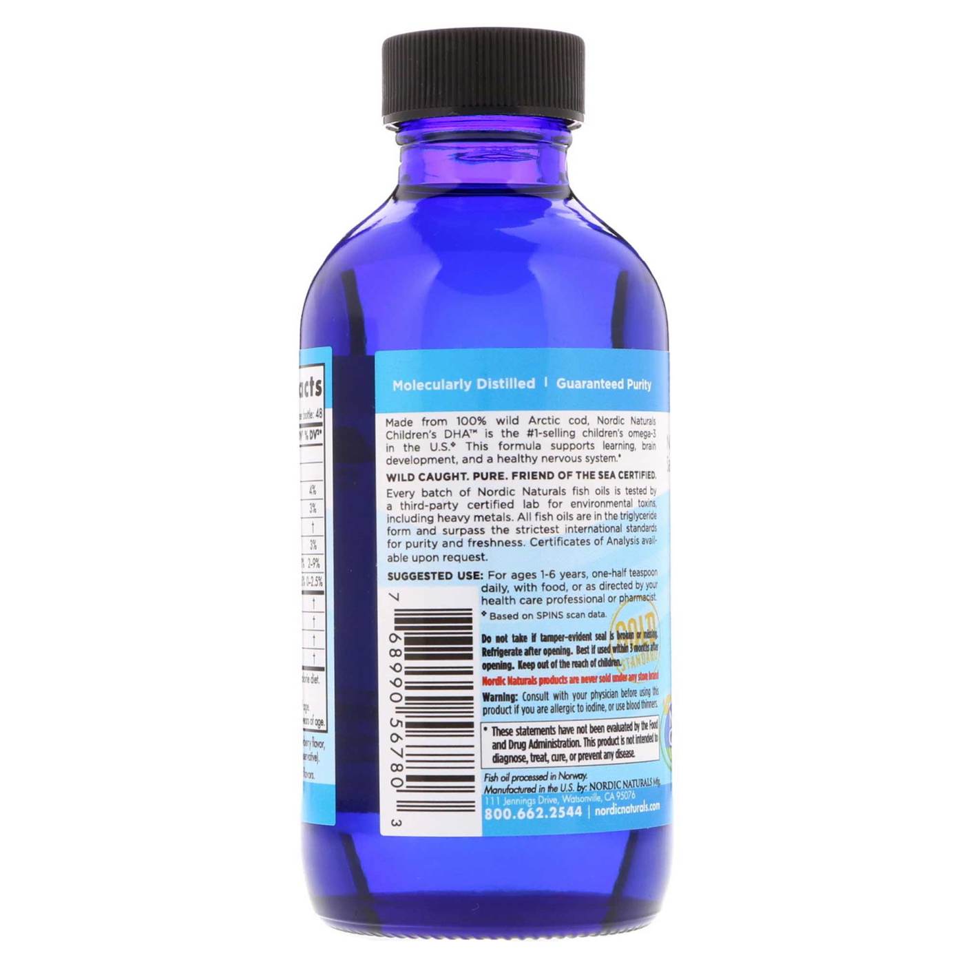 Comprar DHA Líquido Infantil Nordic Naturals Morango 4 oz (119 mL) - Imagem 2