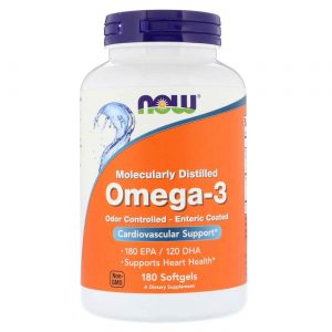 Comprar Omega-3 Now Foods 180 Cápsulas