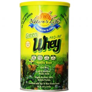 Comprar Nature's Life, Green Whey™ Pro-96® - Sabor Baunilha - 442 g