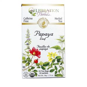 Comprar Celebration Herbals Herbal Tea, Chá de Folha de Mamão - 24 Saquinhos de Chá