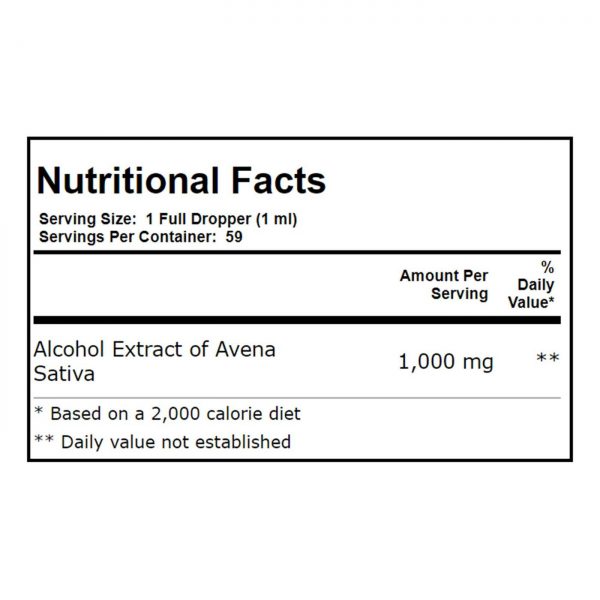 Comprar Action Labs Avena Sativa Wild Oats Líquido 2 fl oz/59 mL - Imagem 4