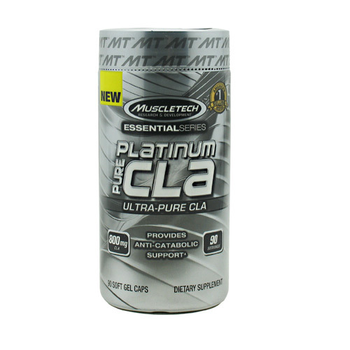 Comprar MuscleTech, Platinum Pure CLA (ultrapuro) - 800 mg - 90 Cápsulas