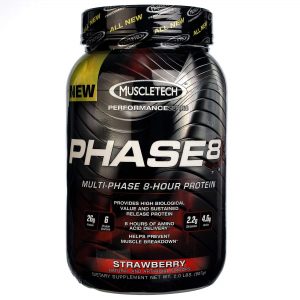 Comprar MuscleTech, Fase 8, Sabor Morango - 907 g (2 lbs)