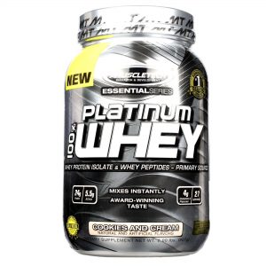 Comprar MuscleTech Platinum 100% Whey, Cookies & Cream - 2 lbs