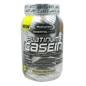 Comprar MuscleTech Platinum 100% Casein, Baunilha - 1.82 lbs