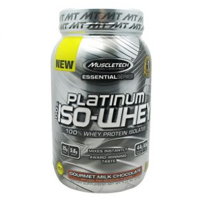 Comprar MuscleTech Platinum 100% Iso-Whey, Chocolate De Leite Gourmet - 26 servings
