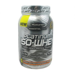 Comprar MuscleTech Platinum 100% Iso-Whey, Chocolate de manteiga de amendoim - 26 servings