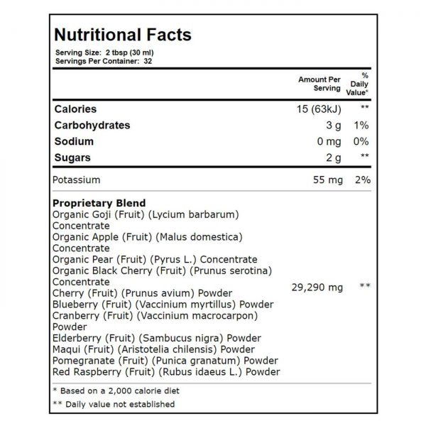 Comprar Dynamic Health Laboratories, Suco Mistura Goji - 946 ml (32 fl oz) - Imagem 4
