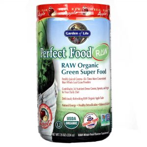 Comprar Garden of Life, Perfect Food® RAW Orgânicos Super Alimento Verde, Sabor Maçã - 224 g (7,9 oz)