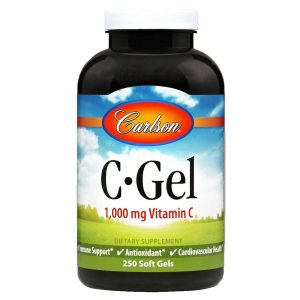 Comprar Carlson Labs, C Gel 1000 mg de Vitamina C - 250 Cápsulas em Gel